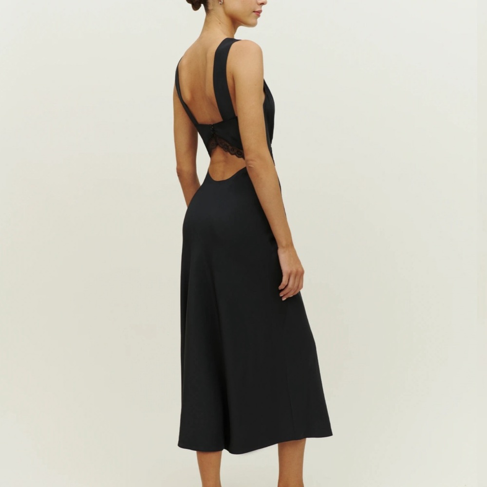 Reformation Provence Silk Dress